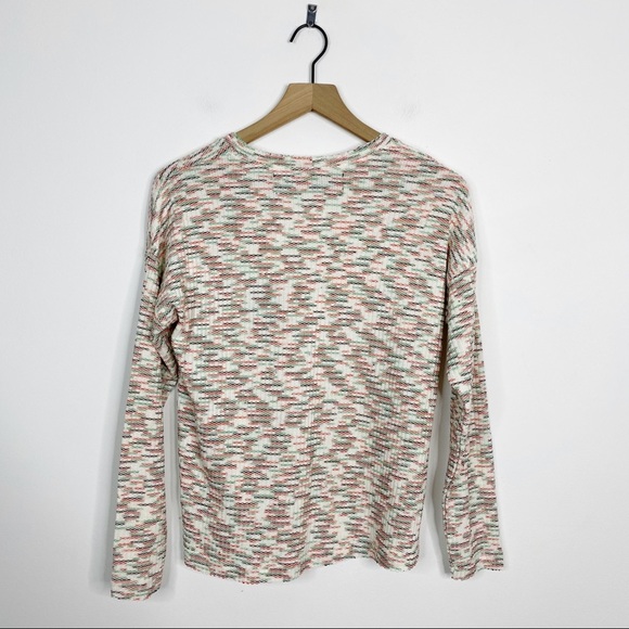 Code X Mode Space Dye Pullover Knit Sweater Top - Picture 2 of 8